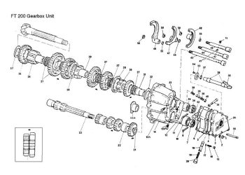 FT200-Transmition-section-blown-up